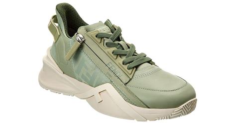 fendi flow green|fendi flow sneaker.